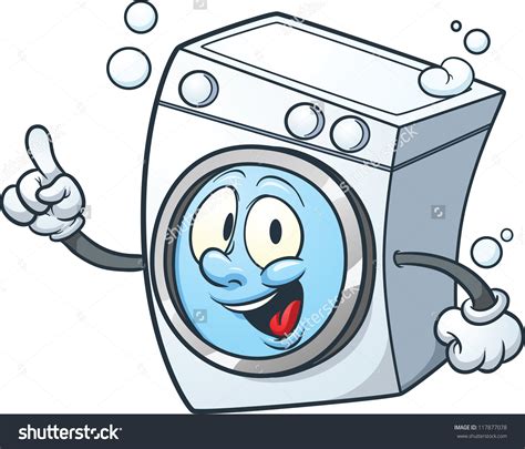 Washing Machine Cartoon Picture Okay Washing Machine Character