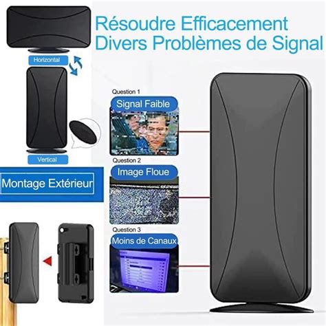 Antenne Tv Int Rieure Ext Rieure Km Antenne Hdtv Num Rique