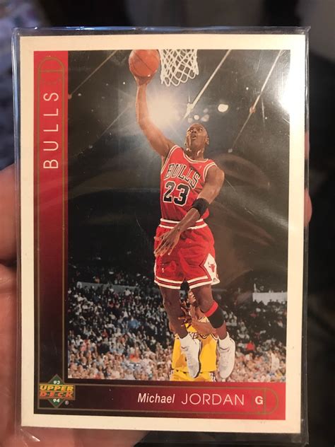 Michael Jordan Upper Deck 92 94 Card 23 Etsy