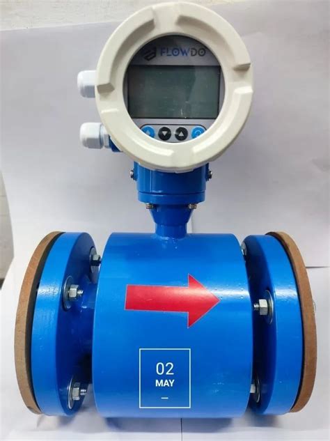 Flange End Integral Electromagnetic Flow Meter With Data Logging Model Namenumber Flowdo Ms