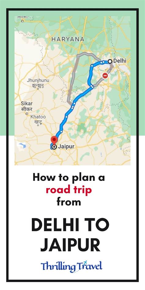 How To Plan A Trip From Delhi To Jaipur By Road Thrilling Travel