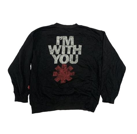 Rock Band Red Hot Chili Peppers Sweatshirt Grailed