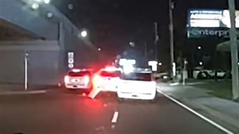 Video Deputies Use Cruisers To Stop Woman Driving Erratically Near