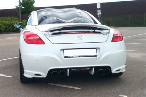 Peugeot Rcz 2009 2015 Rear Lip Splitter Valance Spoiler Ebay