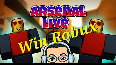 Live Roblox Arsenal Battle For Robux YouTube