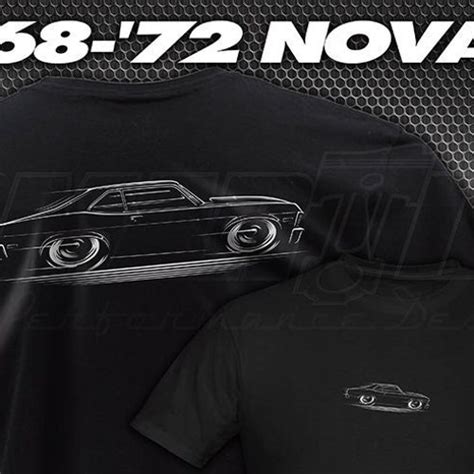 1968 1972 Nova T Shirt Chevy Ii Ss 68 69 70 71 72 Chevrolet Etsy