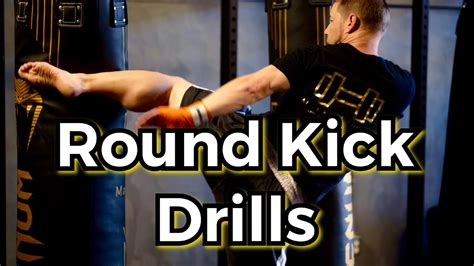 How To Perfect The Round Kick Heavy Bag Youtube