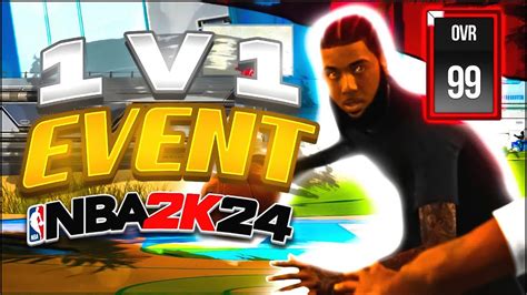 I TOOK MY DEMI GOD BUILD TO THE NEW 1v1 COURT EVENT In NBA 2K24 YouTube