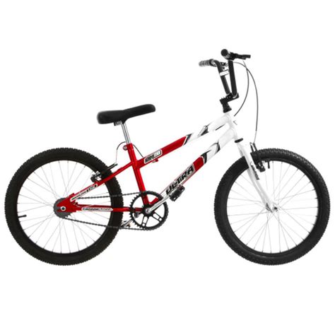 Bicicleta Rebaixada Vermelha Ferrari E Branca Aro 20 Pro Tork Ultra