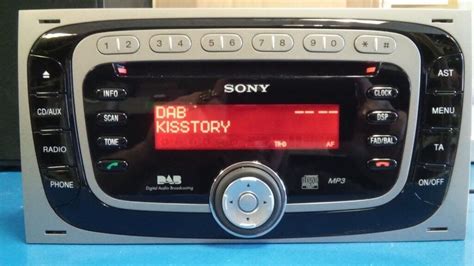 Sony DAB Car Radio CD Player Fits Ford Transit Ford Kuga Mint Condition