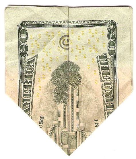 How To Fold A 20 Dollar Bill Into The Twin Towers Falling