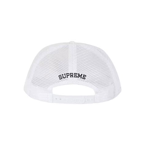 Supreme IRAK Arc Mesh Back 5 Panel WhiteSupreme IRAK Arc Mesh Back 5