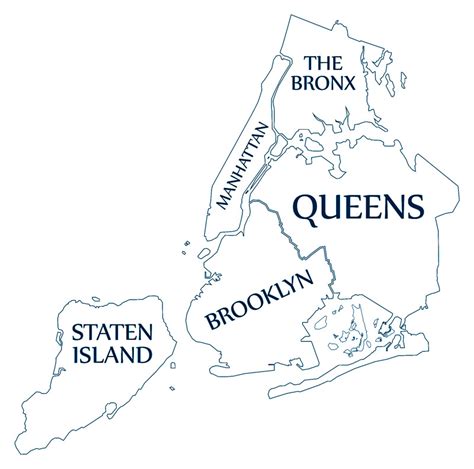 The Boroughs Of New York City