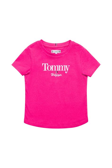 Tommy Hilfiger T Shirt Magenta Günstig Online Kaufen Outletcity