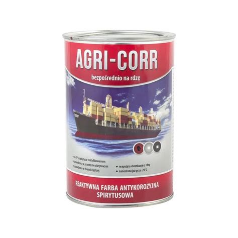 Farba Agri Corr Corr Active Podkładowa Szara 1