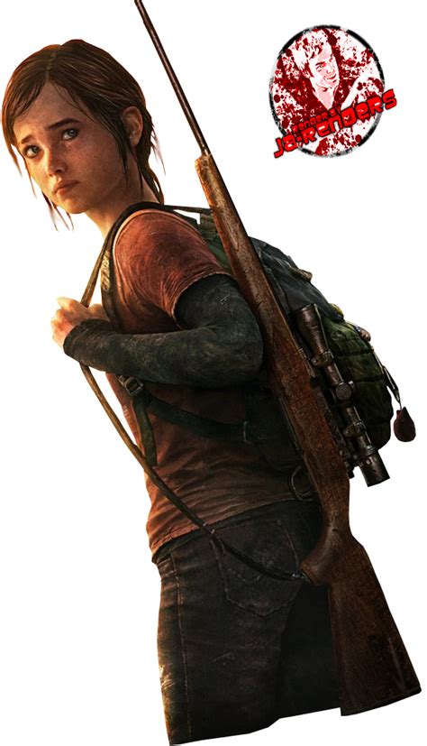 Download Ellie The Last Of Us Transparent Background Ellie And Joel