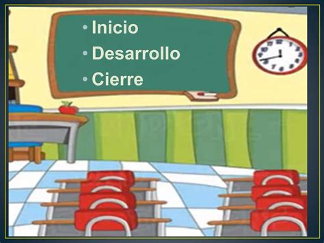 Estructura De La Clase Inicio Desarrollo Y Cierre Ppt