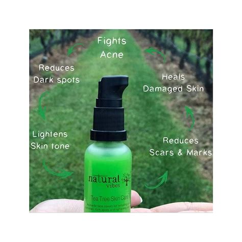 Natural Vibes Tea Tree Skin Serum Oil 30ml Cureka Online Health