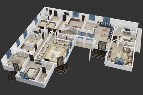 I will create interior, 3d floor plan for $30, freelancer Bilal iqbal ...