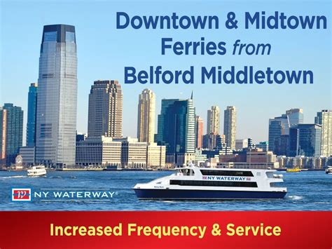 New York Waterway Expands Weekday Ferry Service | Middletown, NJ Patch