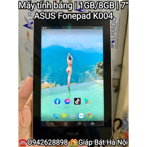 Qua S D Ng M Y T Nh B Ng Asus Fonepad K Gb Gb Shopee