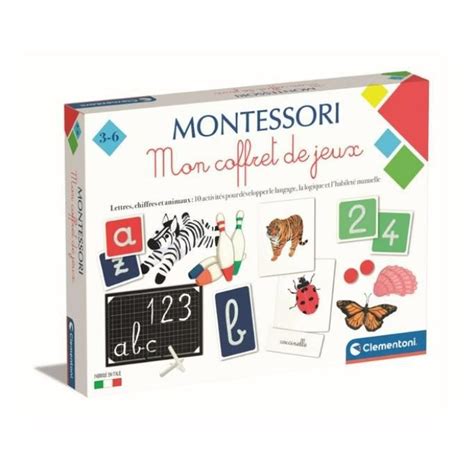 MONTESSORI COFFRET JEUX Cdiscount Jeux Jouets