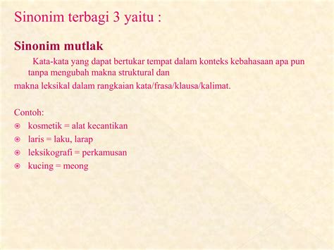 50 Kata Sinonim 4