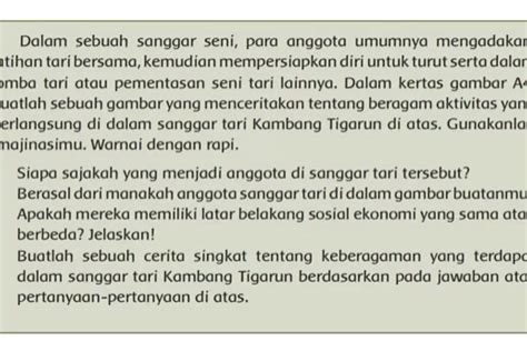 Kunci Jawaban Tema 3 Kelas 5 Halaman 101 Subtema 3 Keberagaman Dalam