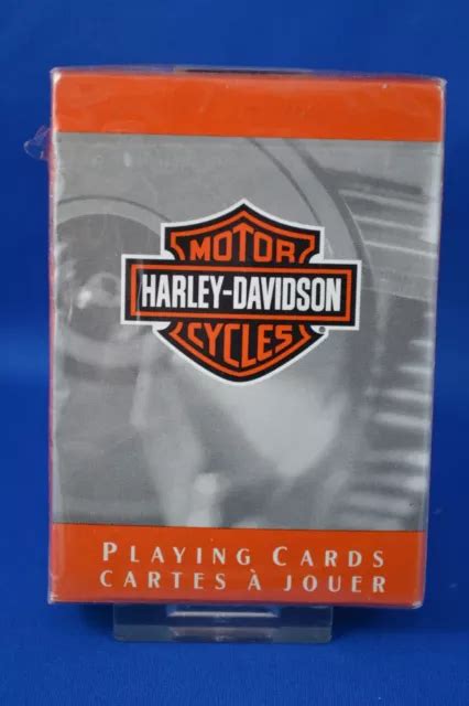 HARLEY DAVIDSON MOTOR Cycles Playing Cards NEW SEALED 10 00 PicClick CA