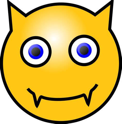 Devil Happy Face - ClipArt Best