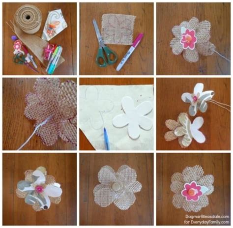 23 Cute And Simple Diy Home Crafts Tutorials Burlap Crafts Diy