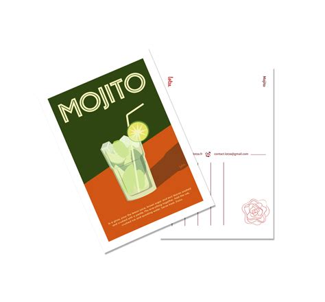 Carte Postale Mojito Lotza Affiches De Voyage