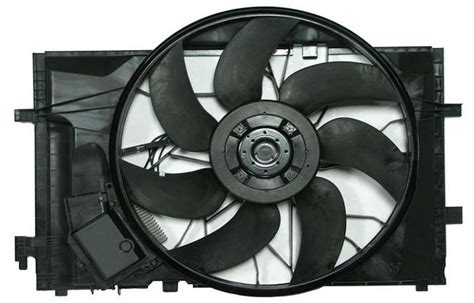 Buy Ac Condenser Radiator Cooling Fan Assembly Mercedes Benz C Class