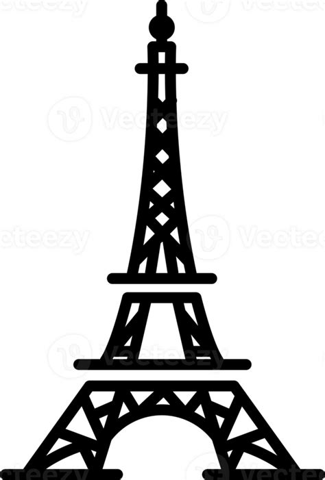 Eiffel Tower Logo Icon France Flag Png