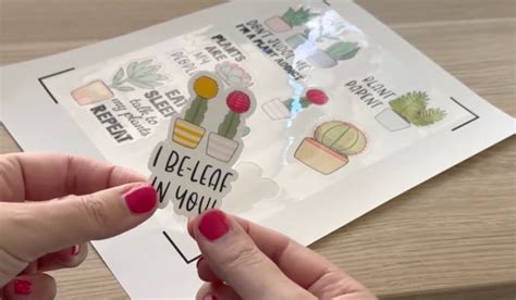 The Complete Guide How To Make Waterproof Stickers With Cricut