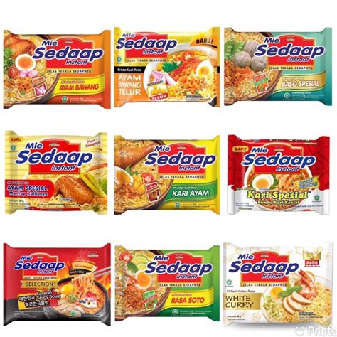 Jual Mie Sedap Mie Sedaap All Varian Rasa Shopee Indonesia