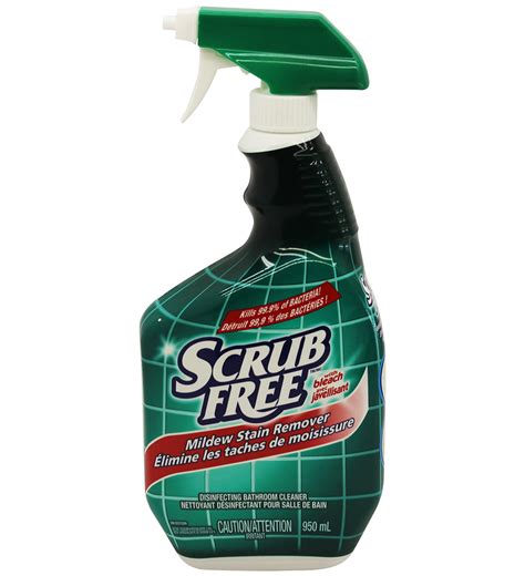 Scrub Free Mildew Stain Remover Disinfecting Bathroom Bleach Cleaner, – abeautydeal