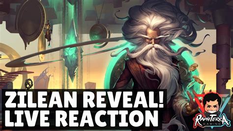 ZILEAN IS HERE NEW CHAMPION Zilean Reveal Live Reaction Legends Of