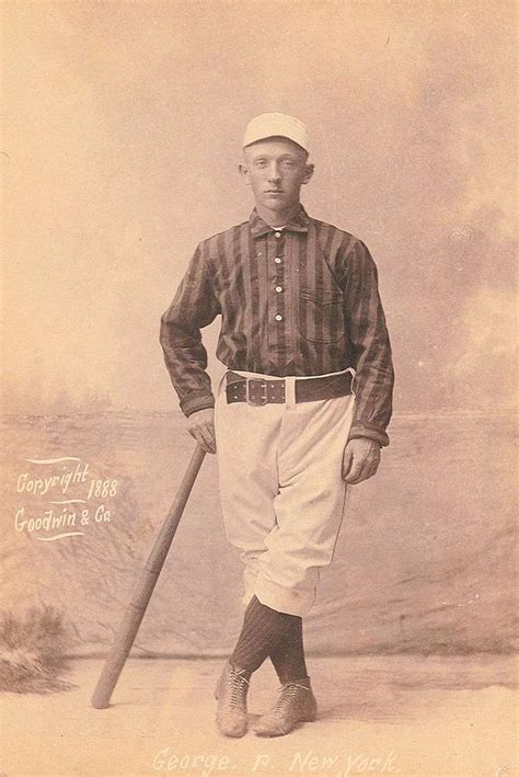 1888 Old Judge Tobacco Cigarette Baseball Player Card Leaning On Bat