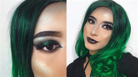 Green Witch Makeup Youtube