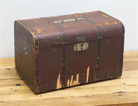 Контора К - Старинный дорожный сундук, артикул КФ-20028