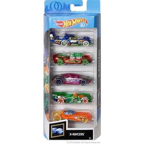 Carrinhos Hot Wheels Pacote Carros X Raycers Fkt Mattel