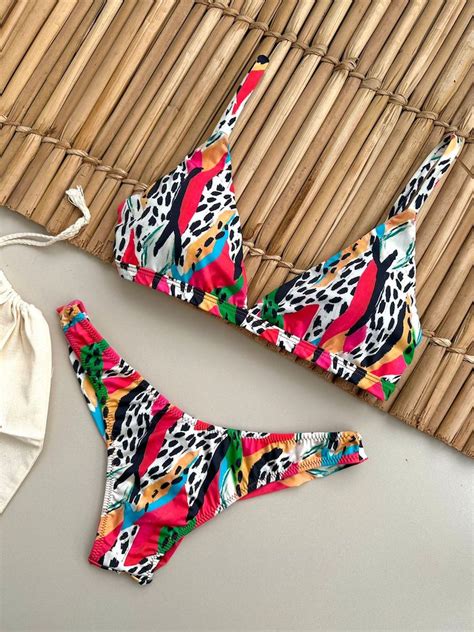 Conjunto Surf Tropicália Adoro Mar Moda Praia