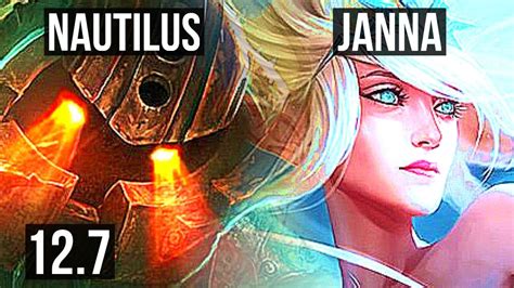 Nautilus Lucian Vs Janna Jhin Sup Rank Nautilus Rank