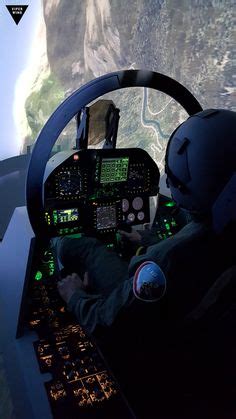 F-18 simulator cockpit / F/A-18 Superhornet