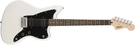 Sold Squier By Fender Affinity Jazzmaster Hh Arctic White Black