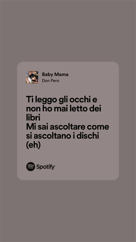 Spotify Song Canzone Citazioni Testi Di Canzoni Citazioni Musicali