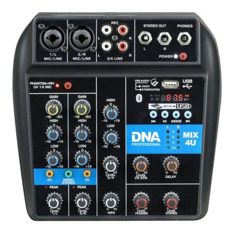 Dna Mix U Mikser Audio Usb Mp Bluetooth Analogowy Kana Y