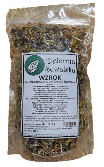 Mieszanka Zi Wzrok G Zielarnia Suwalska Allegro Pl