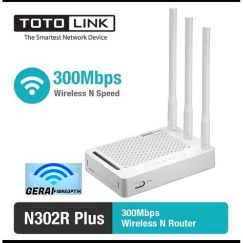 Jual Totolink N302r Plus 300 Mbps Wireless N Router Gfo Shopee Indonesia